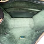 Micro Belt Bag Grained Green Forest GHW