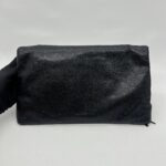 Envelope Clutch Metallic Edge Black GHW