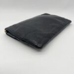 Envelope Clutch Metallic Edge Black GHW