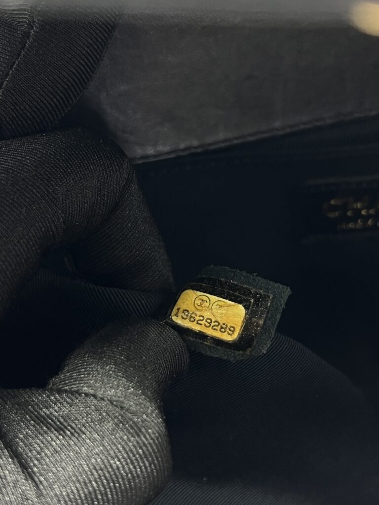 Boy 25 Medium Black Lambskin GHW