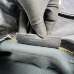 Envelope Clutch Metallic Edge Black GHW