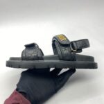 Dad Sandal Black Quilted Cannage Calfskin GHW