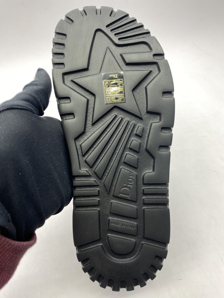 Dad Sandal Black Quilted Cannage Calfskin GHW