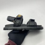 Dad Sandal Black Quilted Cannage Calfskin GHW