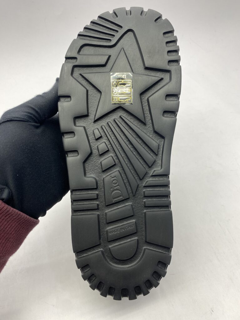 Dad Sandal Black Quilted Cannage Calfskin GHW