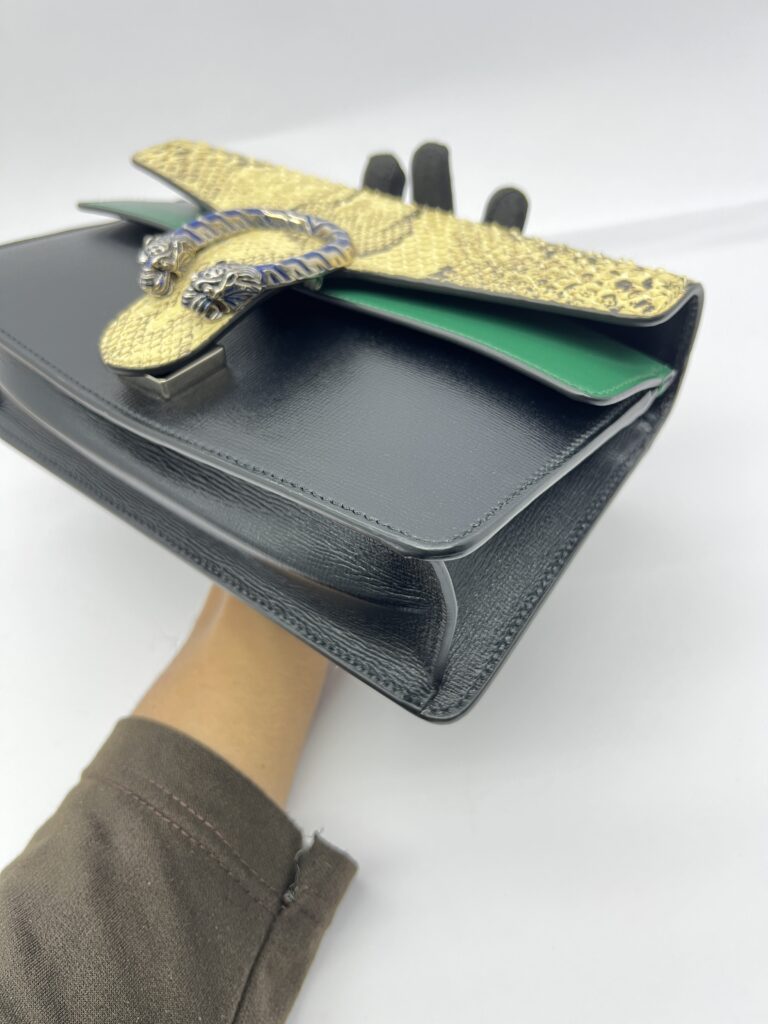 Dionysus Snake Skin Black Green RHW