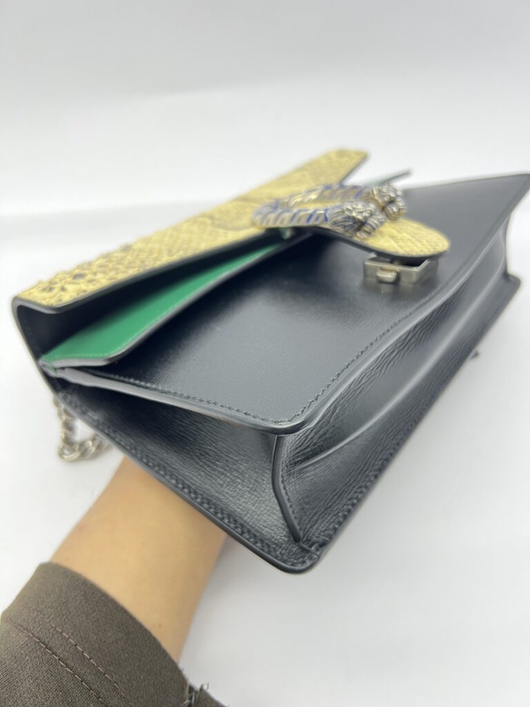 Dionysus Snake Skin Black Green RHW