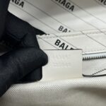 Marmont Flap Small X White Balenciaga Logo GHW