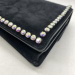 Dionysus Crystal Suede Black SHW