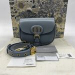 Bobby Small Calfskin Cloud Blue GHW