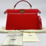 Peek A Boo Iseeu East Calfskin Smooth Red GHW