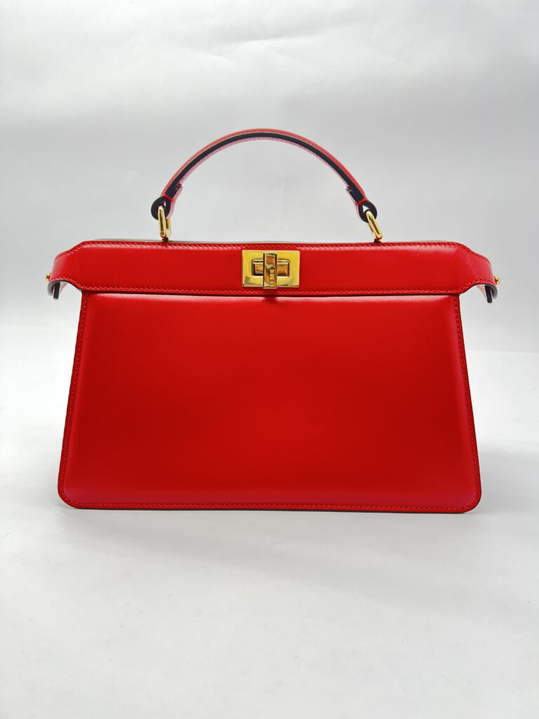 Peek A Boo Iseeu East Calfskin Smooth Red GHW