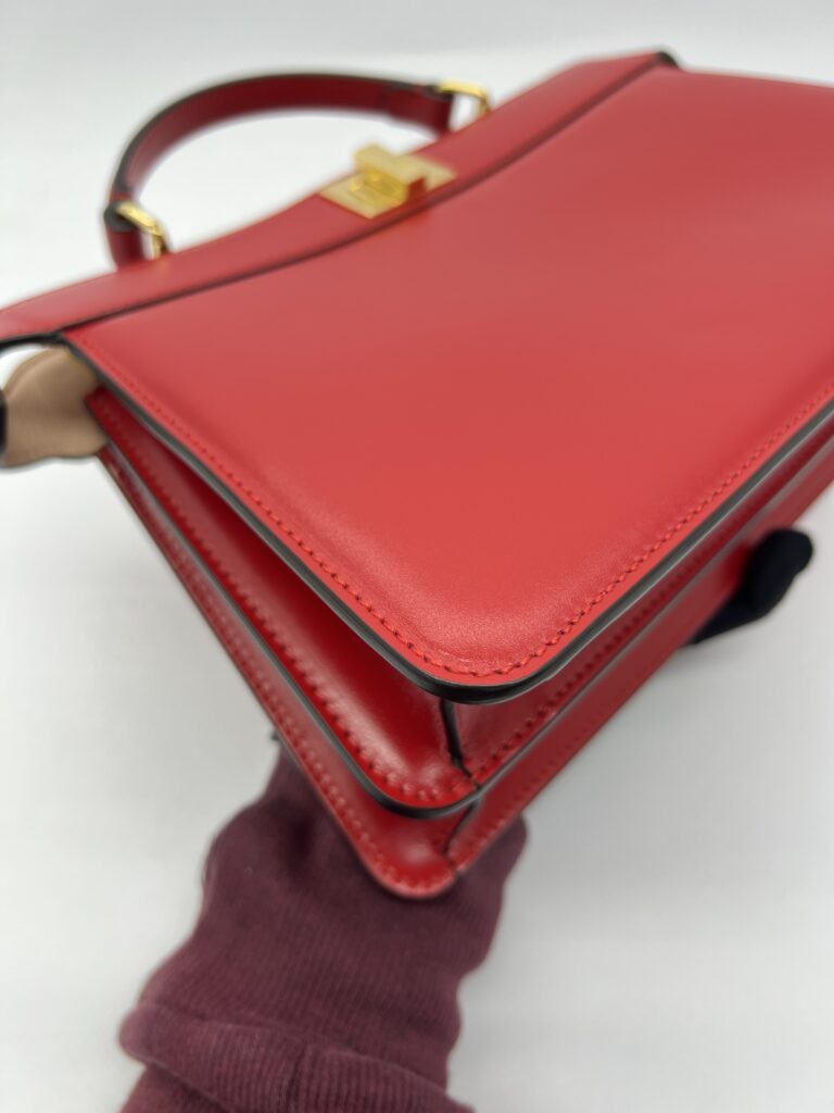 Peek A Boo Iseeu East Calfskin Smooth Red GHW