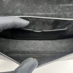 Bobby East West Calfskin Smooth Black GHW