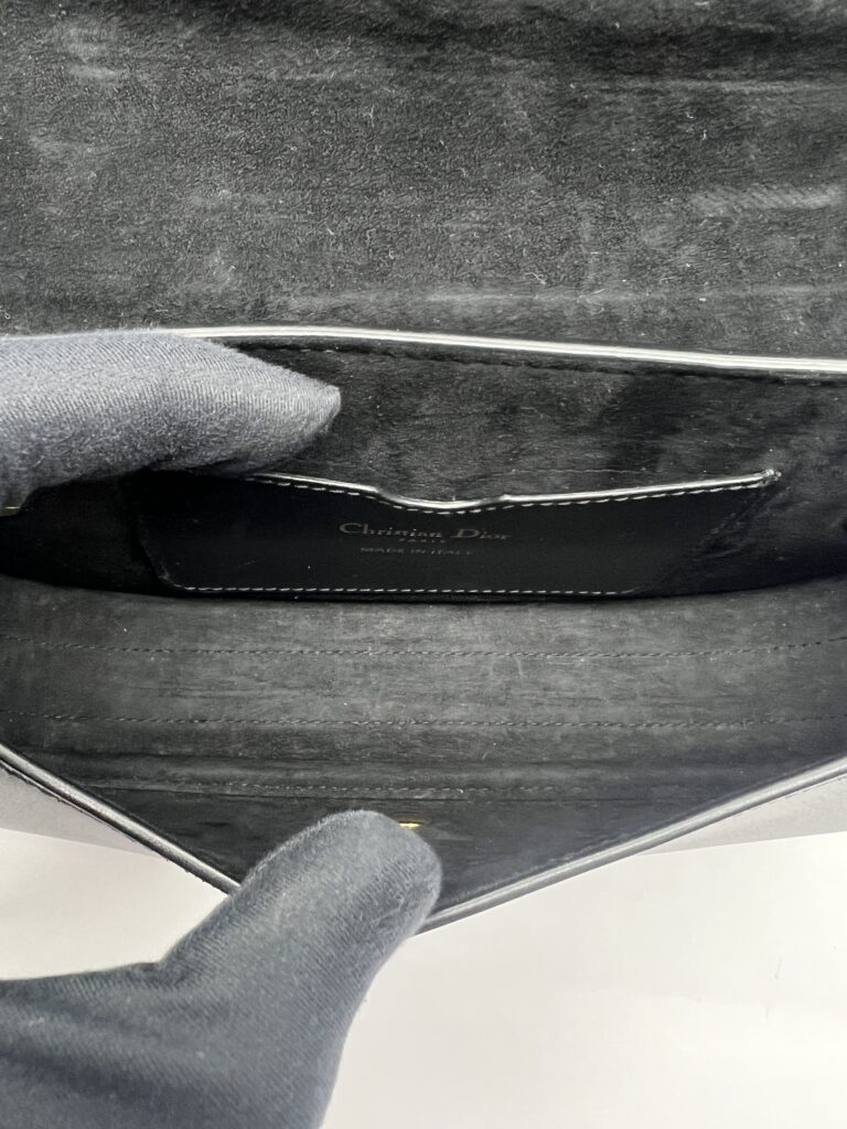 Bobby East West Calfskin Smooth Black GHW