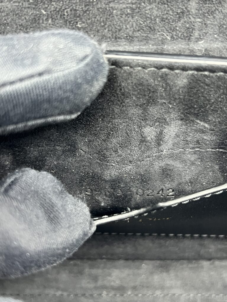 Bobby East West Calfskin Smooth Black GHW