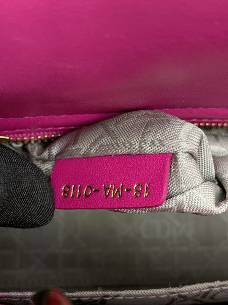 Lady Dior Small Lambskin Pink GHW