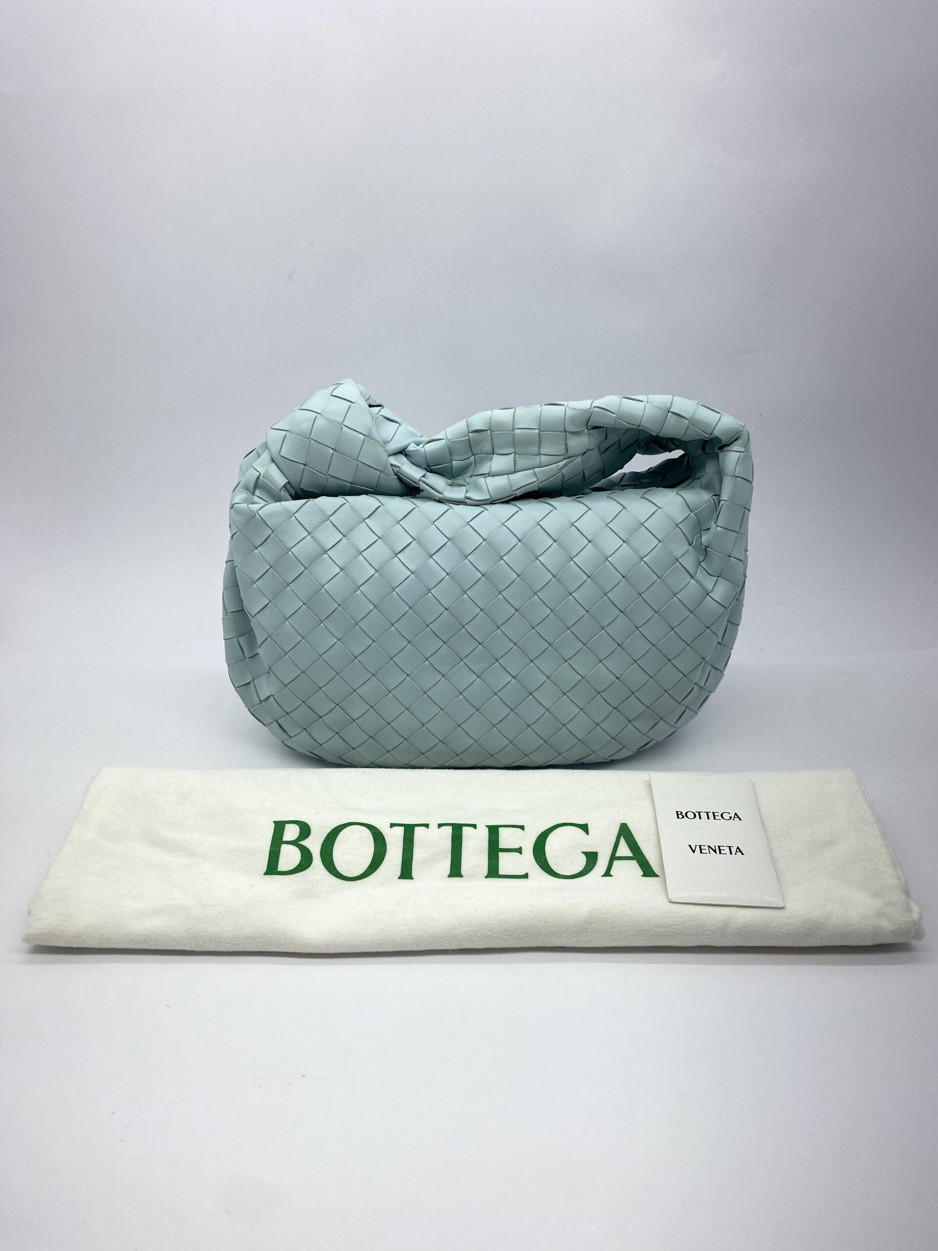 Teen Jodie Intrecciato Teal Washed GHW