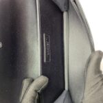 Chain Wallet Caviar Irredescent Purple SHW