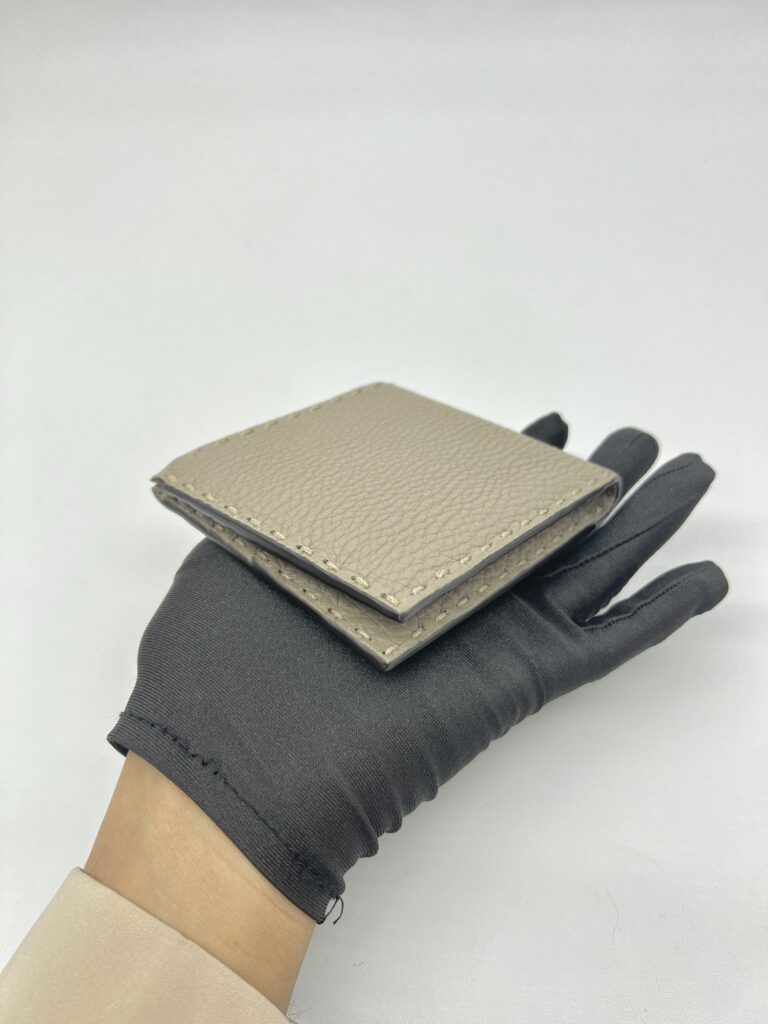 Wallet Selleria Calf Leather Palladio Silver Hardware