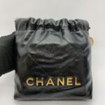 C22 Mini Lambskin Black GHW