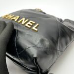 C22 Mini Lambskin Black GHW
