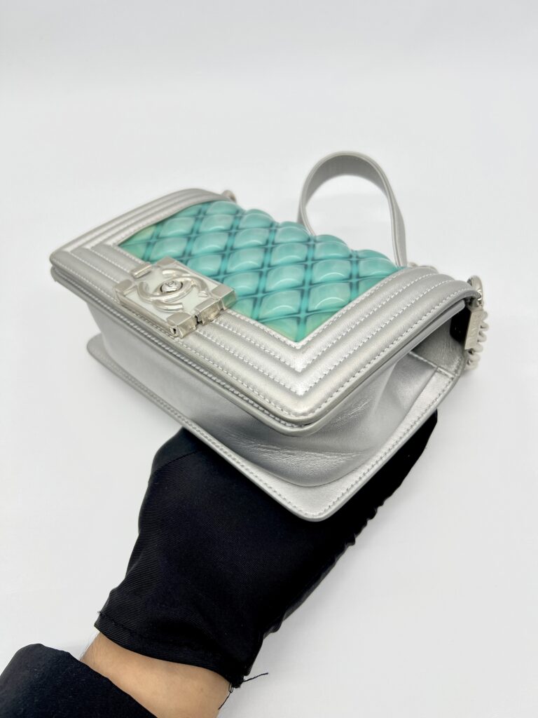 Boy Small Mermaid Teal PVC/Silver SHW