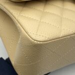 Classic Small D Flap Caviar Beige SHW