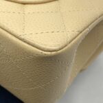 Classic Small D Flap Caviar Beige SHW