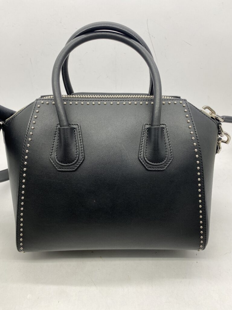 Small Antigona Black Stud SHW