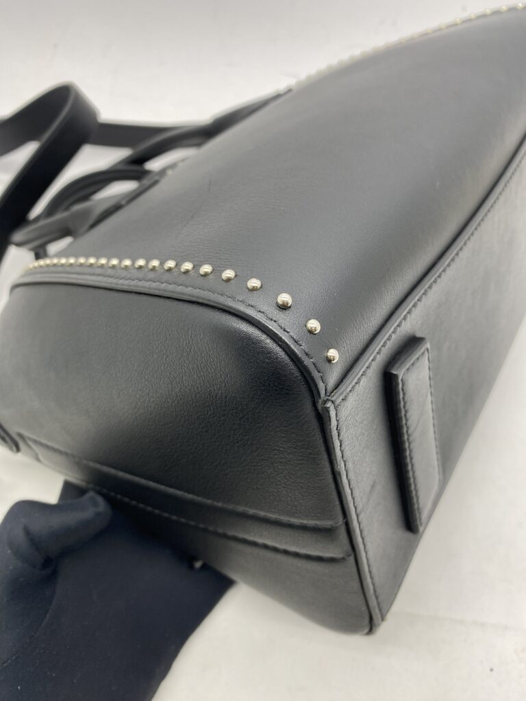 Small Antigona Black Stud SHW