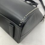 Small Antigona Black Stud SHW