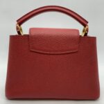 Capucines BB Taurillon Scarlet GHW