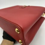 Capucines BB Taurillon Scarlet GHW