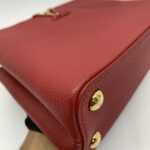 Capucines BB Taurillon Scarlet GHW