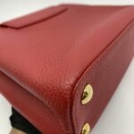 Capucines BB Taurillon Scarlet GHW