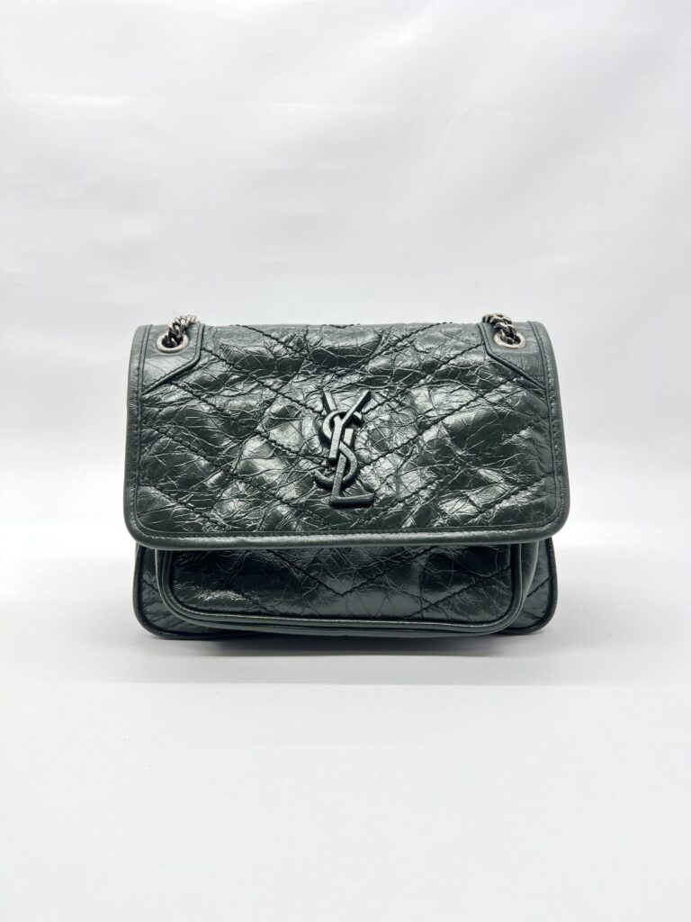⁠YSL Niki Small Green