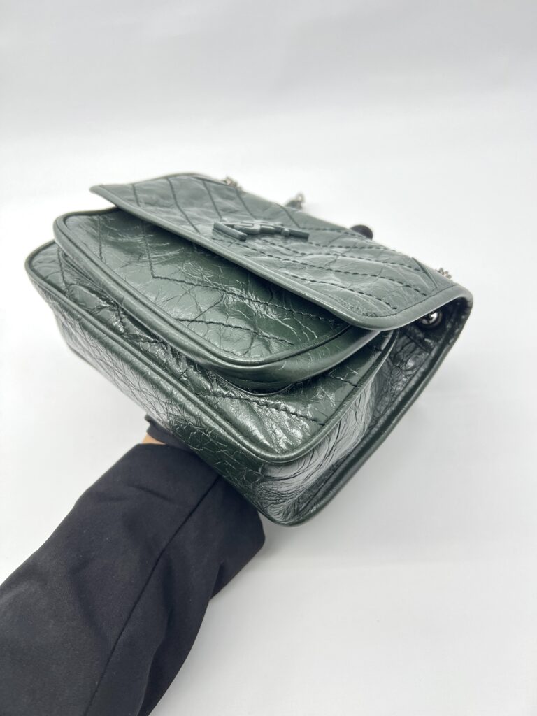 ⁠YSL Niki Small Green