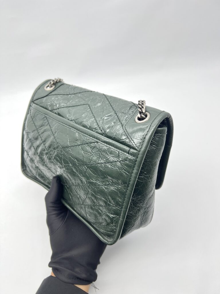 ⁠YSL Niki Small Green