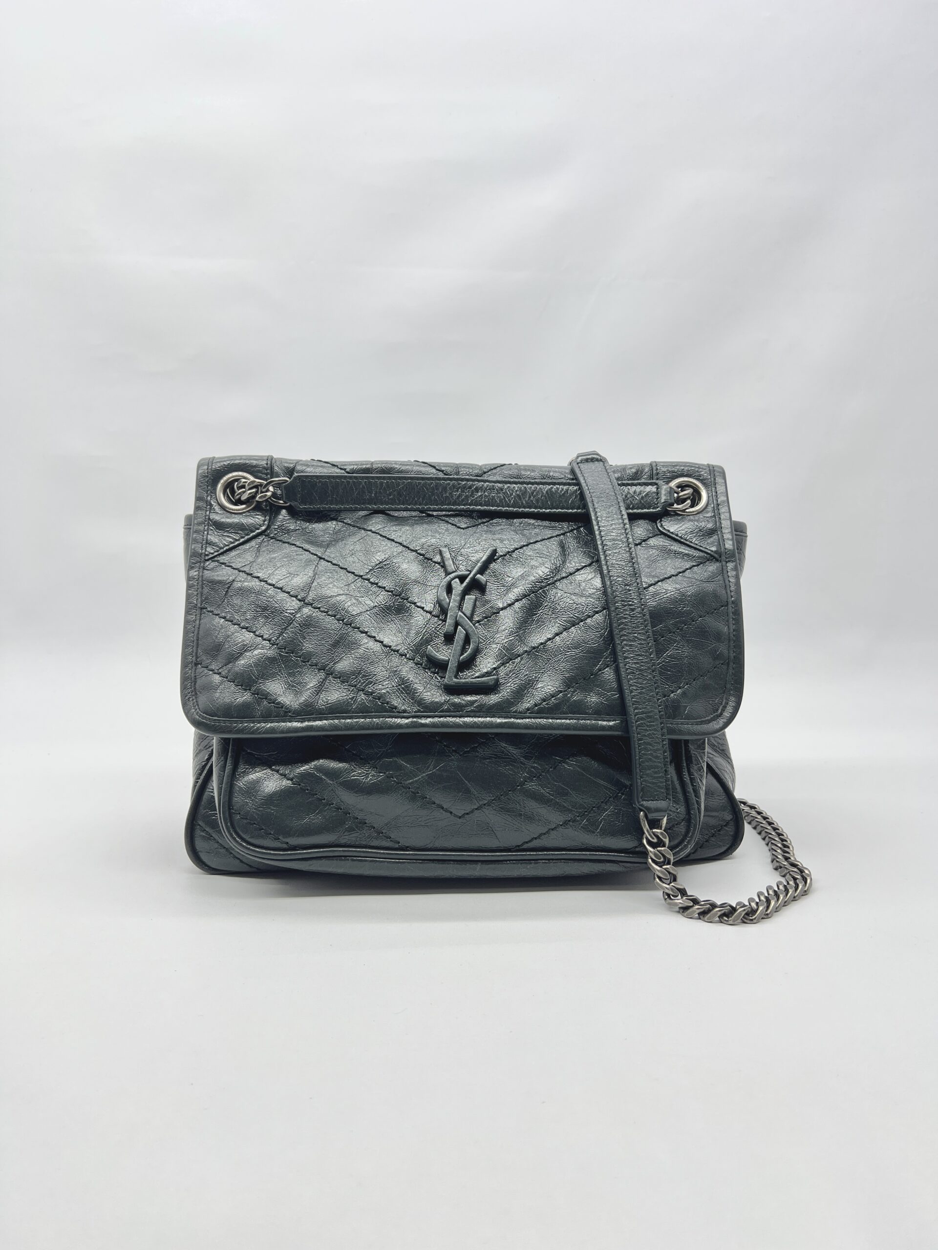 YSL Niki Medium Green