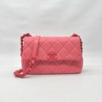 MY Everything Bag Caviar Pink Enamel Pink HW