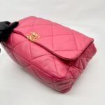 C19 Large Lambskin Red Pink