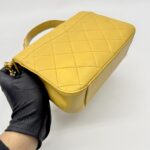Chanel Infinity Top Handle Yellow