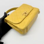 Chanel Infinity Top Handle Yellow