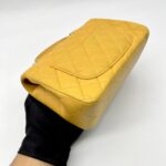 ⁠Chanel Mini Top Handle Jaune