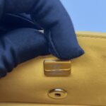 ⁠Chanel Mini Top Handle Jaune