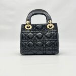 Lady Dior Mini Lambskin Pearl GHW