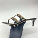 Rockstud Mules Black