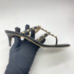 Rockstud Mules Black