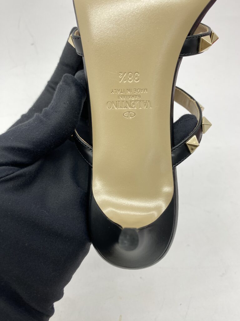 Rockstud Mules Black